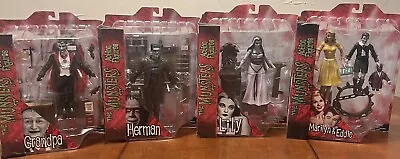 The Munsters FULL SET Eddie Lily Herman Grandpa Complete Diamond Select RARE • $550