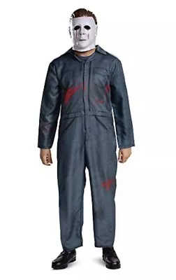 Disguise Men's Michael Myers- Halloween II Jumpsuit & Mask-ADULT-XXL- 50-52 NEW • $58.99