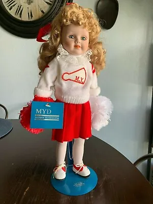 Marian Yu 1989 Cheerleader Porcelain Doll • $10.34