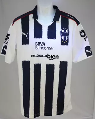 Rayados De Monterrey Authentic Puma Jersey Size Large 2016-2017 T • $79.99