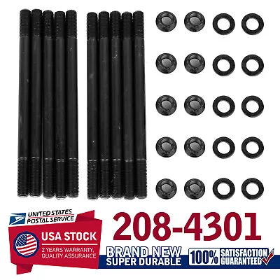 Premium 12-Pt Head Stud Pro Series Kit 208-4301 For Honda Civic 1.6L D16A6/D16Z6 • $80.59