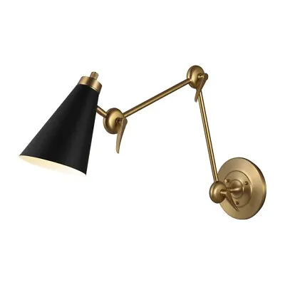 2 - Arm Library Sconce By Visual Comfort & Co. Studio Collection TW1101BBS • $325
