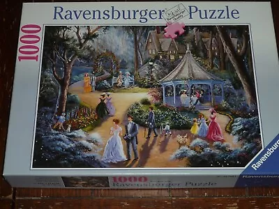 RAVENSBURGER 1000 Pc Puzzle  PEACEFUL SUMMER NIGHT  #15-789-1 / 2000 - COMPLETE • $12.99