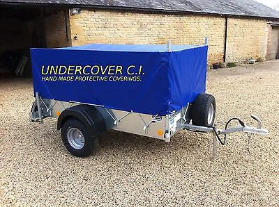 Hand Made Trailer Cover For Ifor Williams P8e Full Length Rear Door • £210