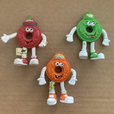 $3.99 • Buy VINTAGE Lot Of 3  Wacky Life Savers  Bendy Figures  Russ Nabisco