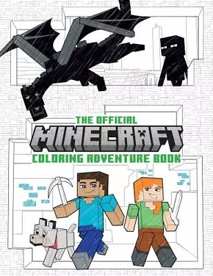 The Official Minecraft Coloring Adventures Book: Create Explore Color!: For Yo • $8.50