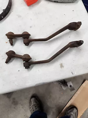 2 Original Ford Model A  Shock Arms With Dogbone Links Nice Condition Bent Style • $40