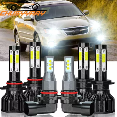 For Subaru Outback 2005-2009 Combo LED Headlight Bulbs High/Low + Fog Light Kit • $36.39