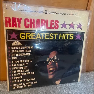Ray Charles Greatest Hits Vintage 12” Vinyl Record • $20