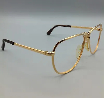 Vintage Marwitz 7806 BC2 Cal.56 Glasses Eyeglasses Gold Frame Made IN Germany • $142.33