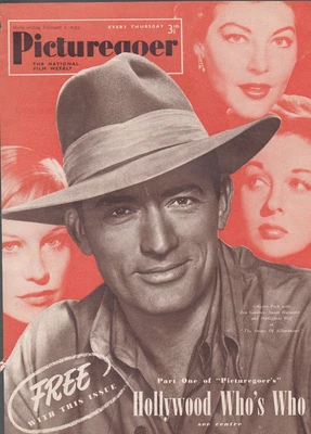 £2.19 • Buy Gregory Peck & Ava Gardner , Cover Page Picturegoer Weekly, Feb 1953 