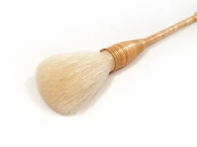 Japanese Geisha Shiro-Nuri Powder & Rouge Pro Stage Yachiyo Hake Finishing Brush • $65