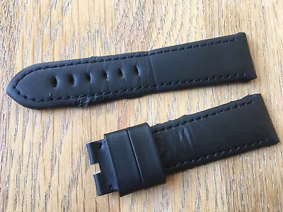 $122.04 • Buy OFFICINE PANERAI OEM 24mm A - Series BLACK  RUBBERISED STRAP FOR TANG BUCKLE