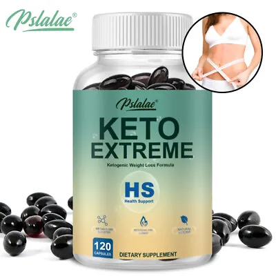 Keto Extreme Capsules - Weight LossFat Burner -with Garcinia CambogiaGreen Tea • $17.73