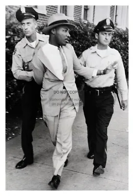 Martin Luther King Jr. Being Arrested In Public 4x6 Photograph Reprint • $7.97