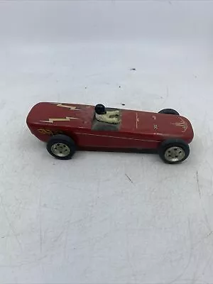 Vintage Pinewood Soap Box Derby Toy Race Car Hand Made • $15