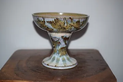 Studio Pottery Vase- Unusual Shape • £25