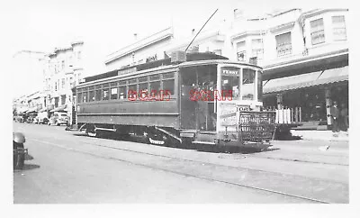 4B700B RP 1940s/60s S F MARKET STREET RAILWAY CO CAR #106 FERRY SIGN • $8.99