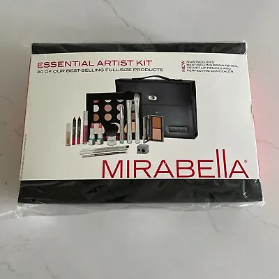 Mirabella Professional Essential Artist Kit For Makeup Artists Black NEW • $174.99
