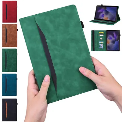 For Samsung Galaxy Tab A9/A9+ Tablet Case PU Leather Flip Stand Protective Cover • £11.09