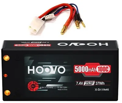 5000mAh 2S 7.4V LIPO BATTERY TAMIYA SAND SCORCHER ROUGH RIDER Buggy Champ F-150 • $69.90