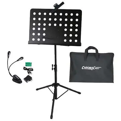 ChromaCast Cc-mstand Folding Music Stand Blue With Bag • $36.07
