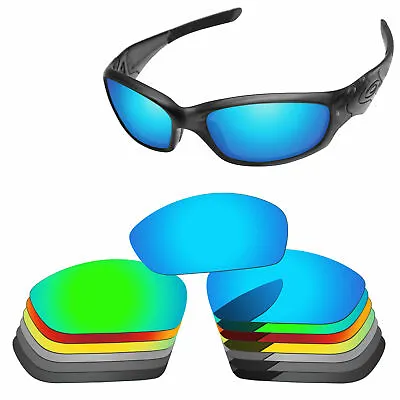 PapaViva Polarized Replacement Lenses For-Oakley Straight Jacket 2007 Options • £14.39