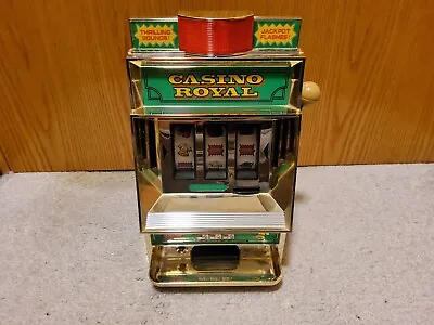 $159.99 • Buy Vintage WACO  Casino Royal  Light-Up Novelty Slot Machine 25 Cent Coin Tested