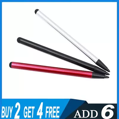 3xTouch Screen Pens 2in1 Capacitive Stylus Pencil For IOS IPad Android Tablet PC • £3