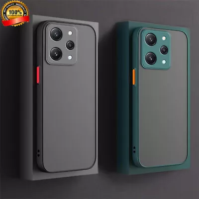 Shockproof Matte Case For Xiaomi Redmi 9A 9C Note 11 10 9 8 Pro Camera Cover • $3.99