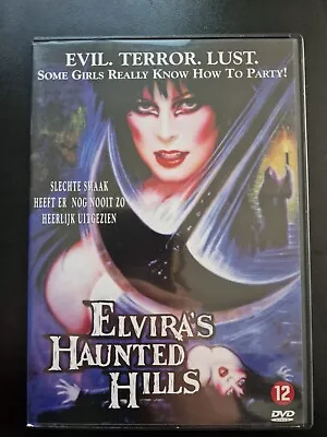 Elvira's Haunted Hills DVD 2001 - German Import • £10
