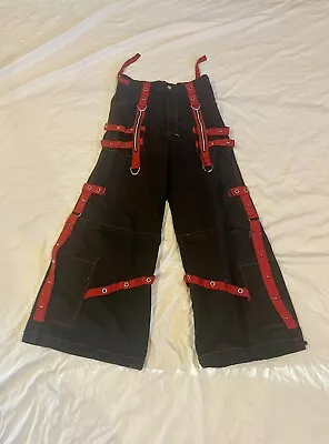 Men’s Tripp NYC Pants- Red/Black Size M • $90