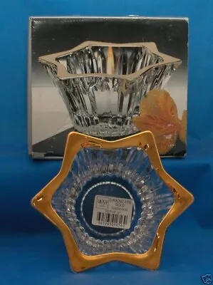 Mikasa Diamond Fire Gold 5  Votive Candle Holder NEW • $13.99