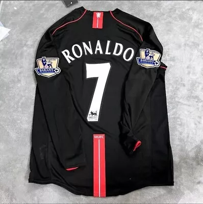 Manchester United 2007/2008 Ronaldo Away Long Sleeve Jersey - PRE SALE • $64.87