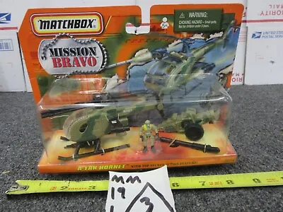Matchbox Military A-TAK HORNET Mission Bravo Vehicle Set Helicopter (MM.20.1.) • $29.99