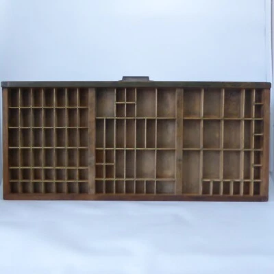 £49 • Buy Printer's Tray Letterpress Drawer Stephenson Blake Sheffield Display Shelf Curio