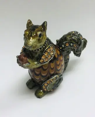 Cristiani Collezione Murano Glass Style Squirrel Figurine. Black Friday Sale • $19.99