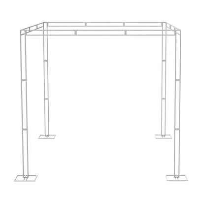 Giant Double Drape Pipe Heavy Duty Canopy Wedding Backdrop Stand Stage Multi-use • £120.92