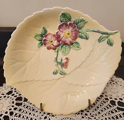 Vintage Carltonware Wild Rose Leaf Dish - Very Good Condition • $25