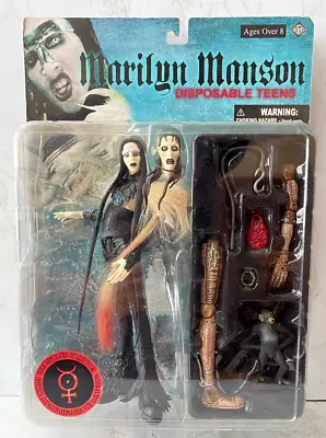 Marilyn Manson Disposable Teens Action Figure New Unopened Box • $100
