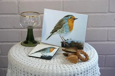 £17 • Buy Robin Art Decor Ceramic Tile From An Original Pastel Painting By Robin Oakley 