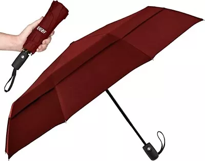 $18.90 • Buy Umbrella Lightweight Strong Compact & Easy Auto Open/Close Button, Double Vented