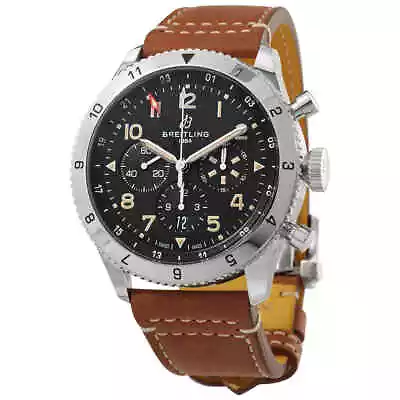 Breitling Super Avi Chronograph Automatic Chronometer Mens Watch AB04453A1B1X1 • $9174