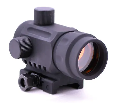 $39.90 • Buy Phantom CQB Polymer Mini Micro Reflex Red Dot Scope Sight RDA20 BLACK Picatinny