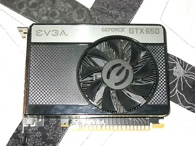 Evga Nvidia Geforce Gtx 650 1gb Gddr5 Pcie Video Card 01g-p4-2650-kr Uleb-1(2) • $25