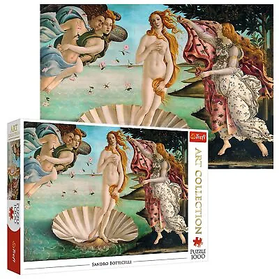 £7.19 • Buy Trefl 1000Pc Adult Birth Of Venus Sandro Botticelli Art Collection Jigsaw Puzzle
