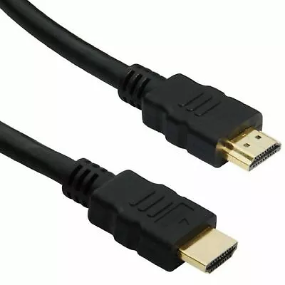 £5.99 • Buy GOLD 1080P HDMI CABLE LEAD SMART HD TV HDTV 3D METRE 1m 1.5m 2m 3M 5M 10M Uk