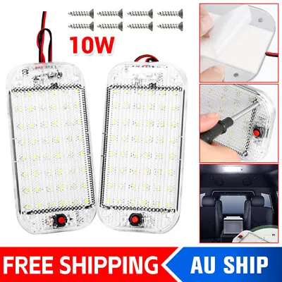 Car Interior Lights 12V 24V LED Interior Light Dome Light Ceiling Caravan Boat • $11.95