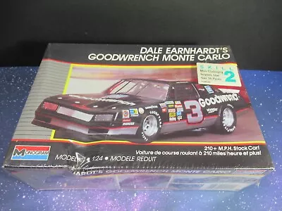 New Sealed Model Kit # 2900 Dale Earnhardt Goodwrench Monte Carlo 1:24 Skill 2 • $22.99