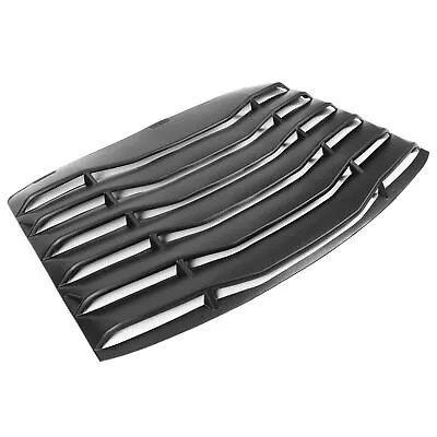 Rear Window Louver Sun Shade Scoop Cover Matte Black For Ford Mustang 1994-2004 • $175.50